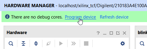 Program device button
