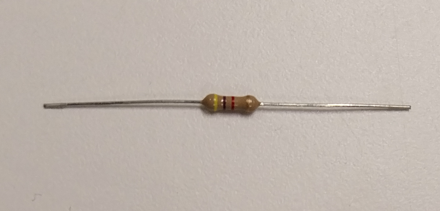 Axial resistor